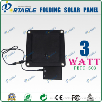 Mini Solar Charger Bag With Portable Power Supply (PETC-S03)